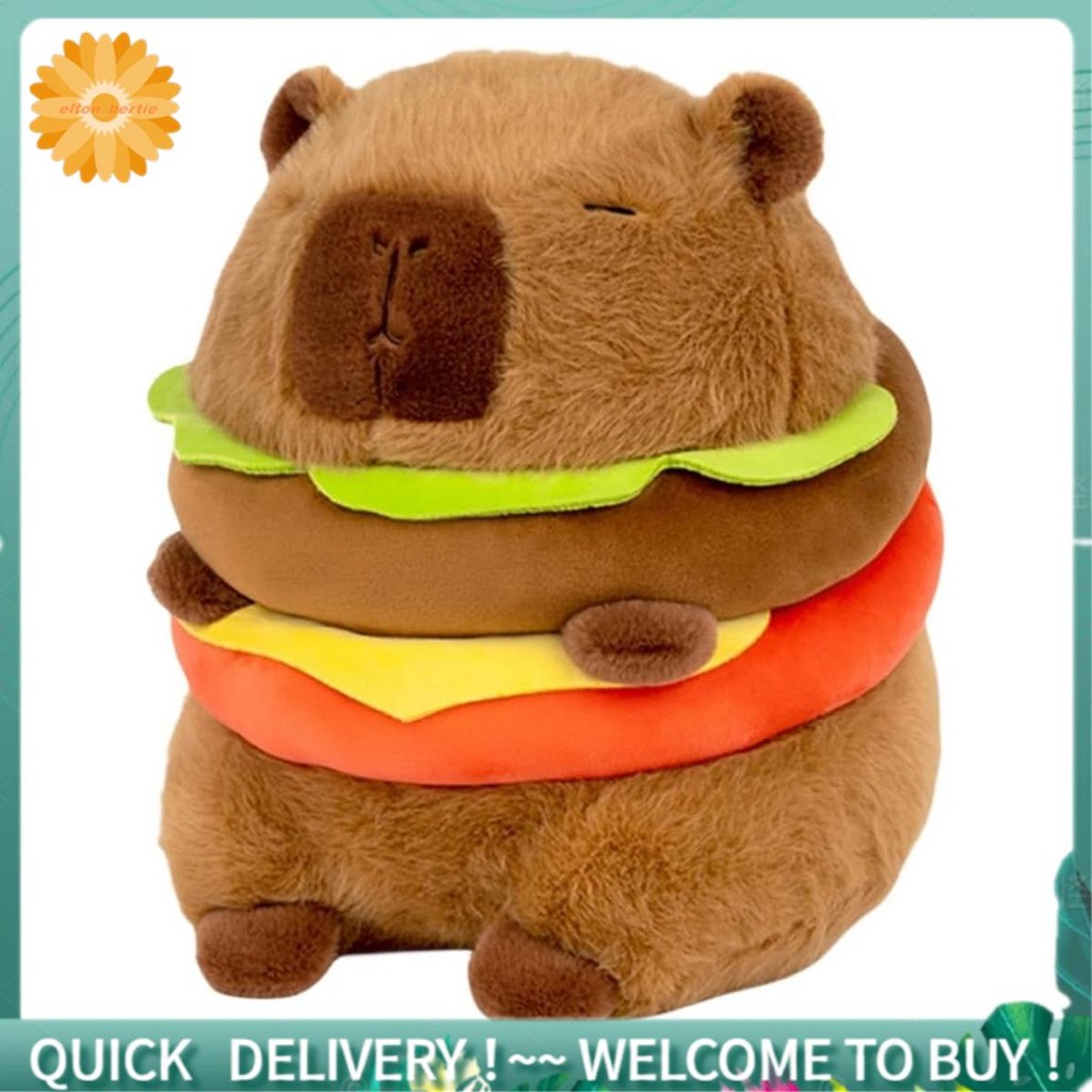 Capybara Burger Plush