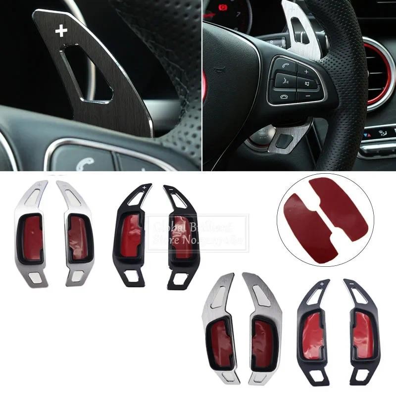 Steering Wheel DSG Shifter Paddles For Mercedes Benz GL X164 GLK X204 ...
