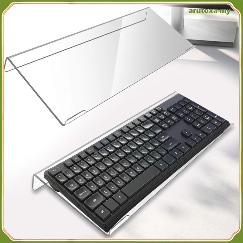 [ArutoxaMY] Keyboard Holder Tilt PC Keyboard Riser Comfortable Clear ...