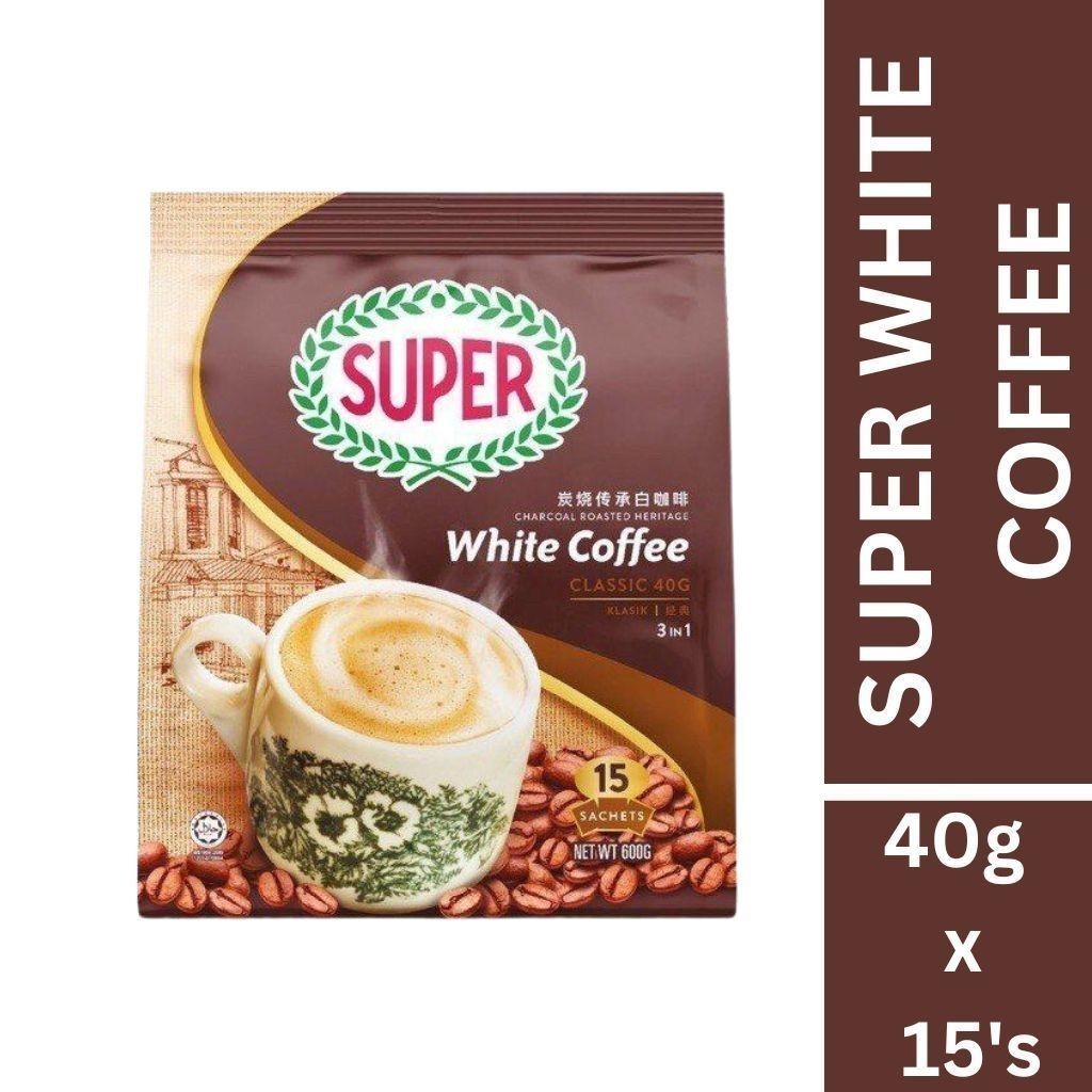 SUPER Instant 3 In 1 Classic White Coffee (35g x 15's) | Shopee Malaysia