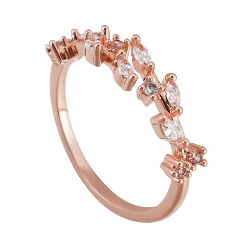 Lace Zircon Ring Women's Fashion Design Advanced Ring Women's ...