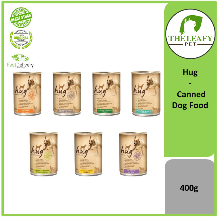 Hug Canned Dog Food - 400g ( Dog Wet Food ) | Shopee Malaysia
