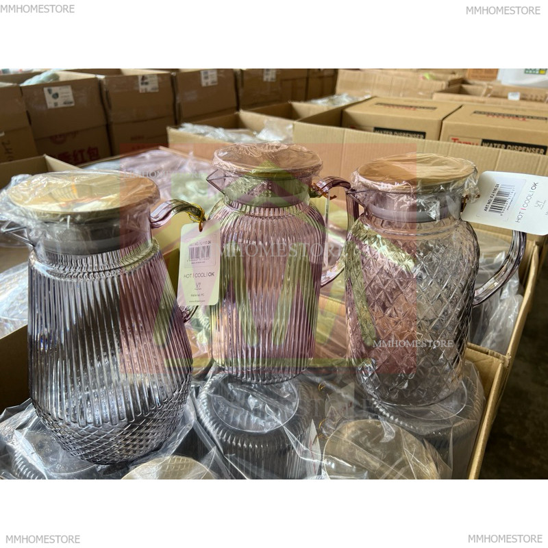 🔥Ready Stock🔥1.5Liter Acrylic Cold Water Drinking Jug Container / Bekas ...