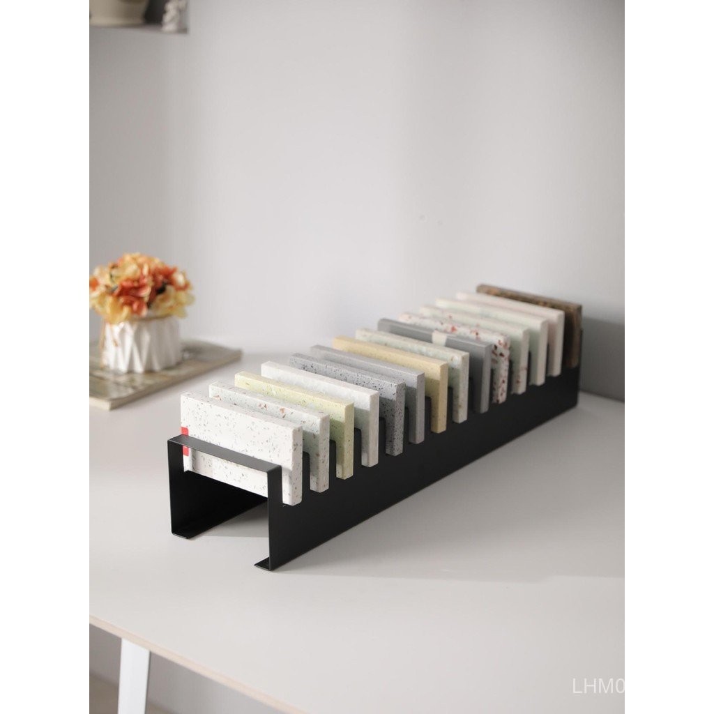 Rack Stone Color Card Small Rack Plate Rack Porcelain Sheet Pattern ...