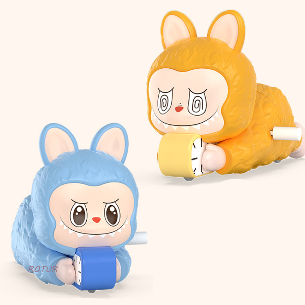 ROTUR Anime Labubu Wind-up Toy, Movable Interactive Labubu Clockwork ...