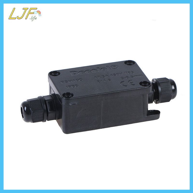 LJF 2Way IP66 Outdoor Waterproof Cable Connector Junction Box With ...