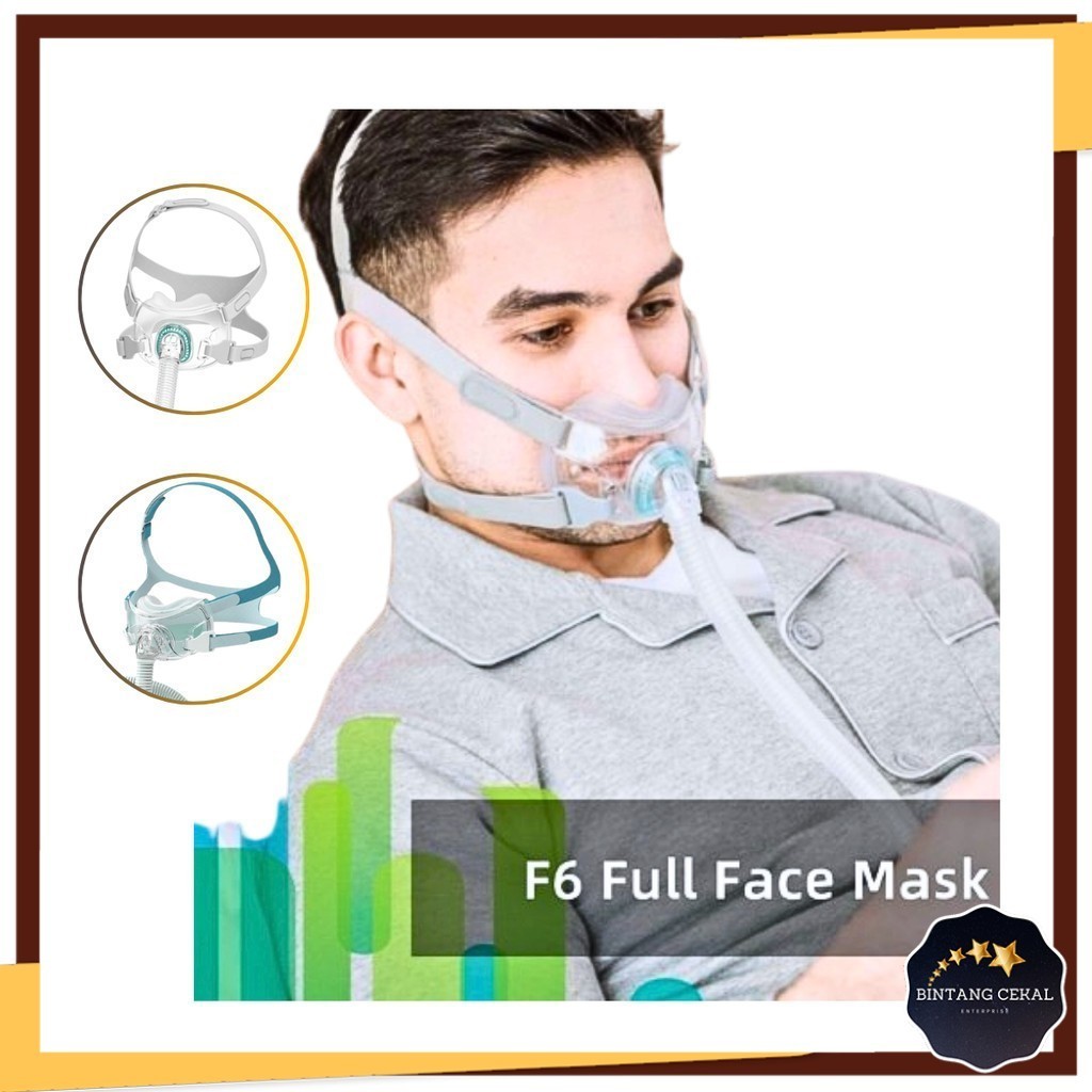 BC CPAP F6 Nasal Mask Adjustable Respironics Face Sleeping Aids Anti ...