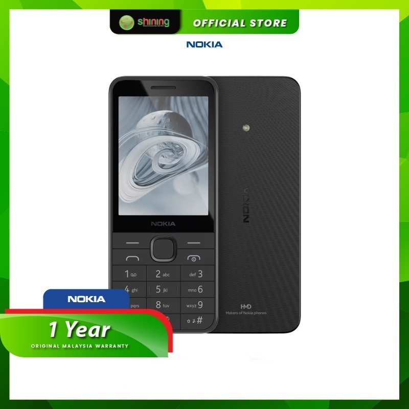 Nokia 215 4G (TA-1613) Dual Sim (Black) | Shopee Malaysia