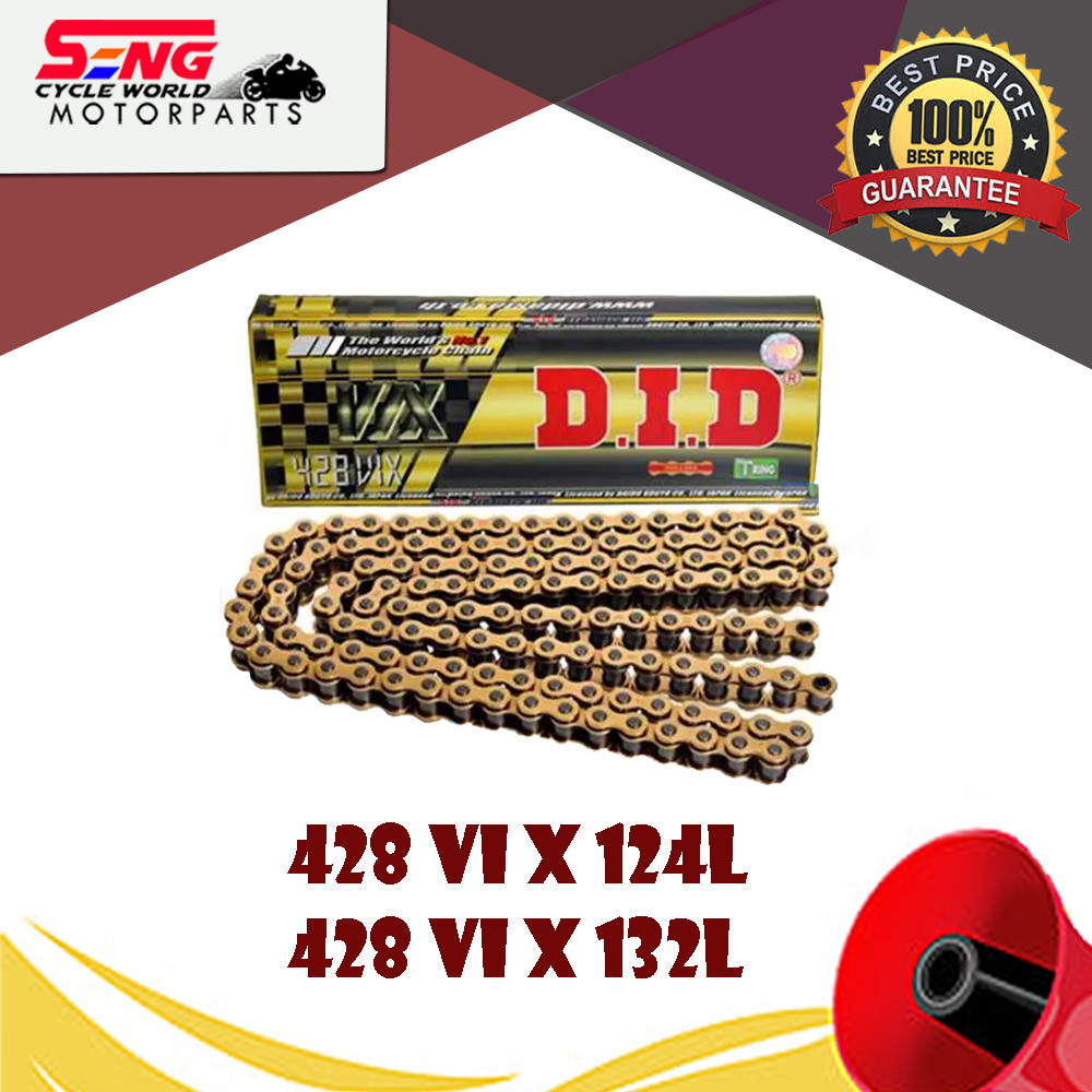 🔥 HOT SELLER 🔥 DID FB Heavy Duty Motorcycle Chain Gold – T-Ring O-Ring ...