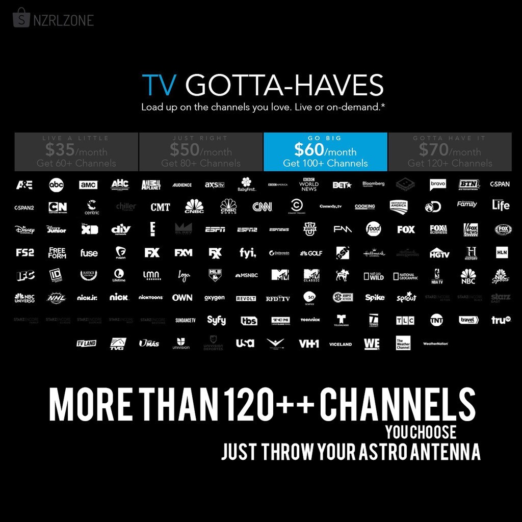 DIRECTV STREAM Account 150++ Channels LIVE TV | Shopee Malaysia