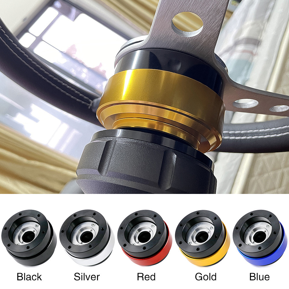 3 Inch Universal Car Steering Wheel Hub Aluminum Hub Spacer - View #7