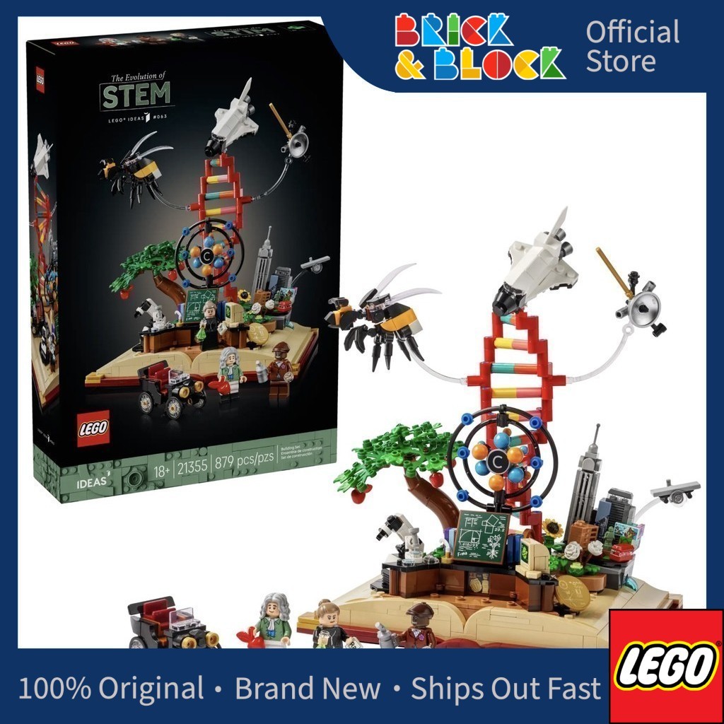 LEGO 21355 The Evolution of STEM | LEGO IDEAS | Shopee Malaysia