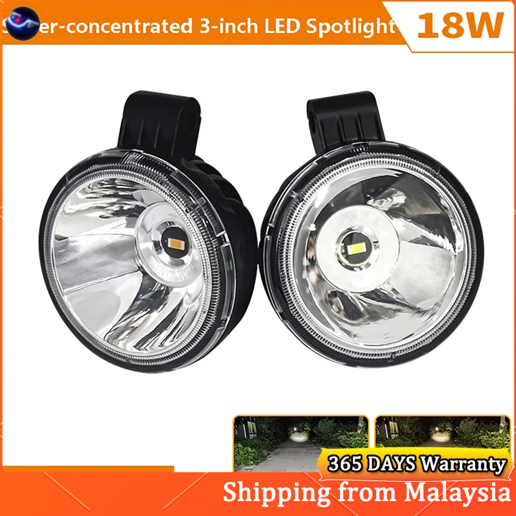 3 Inch LED Work Light Spotlight Led Offroad Super Bright White Yellow ...