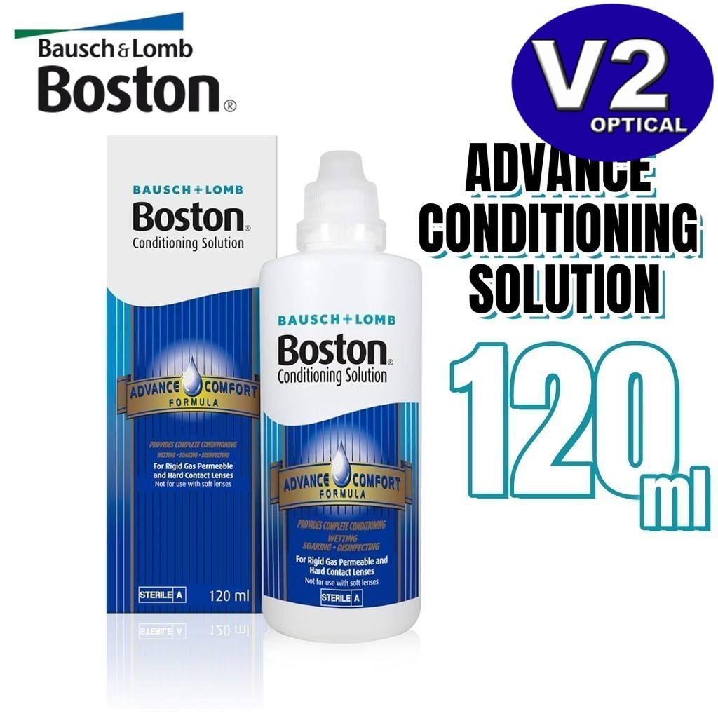 (120ml) Bausch & Lomb Boston Advance Conditioning Solution Comfort ...