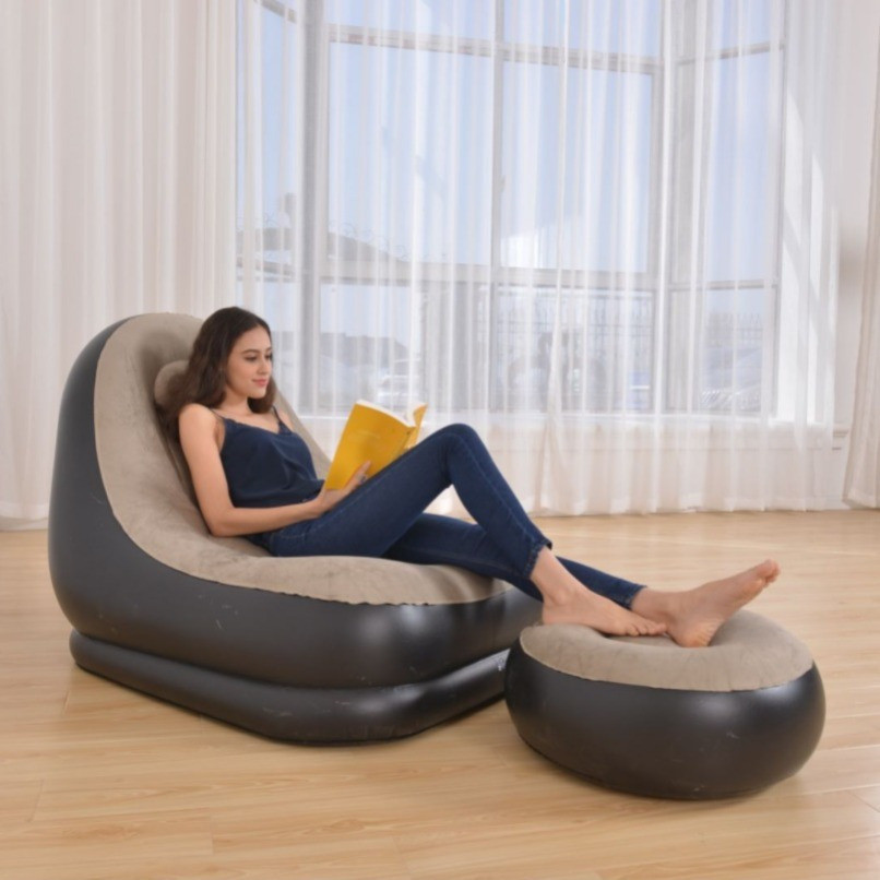 Lazy Sofa Folding Bed, Automatic Inflatable Bed, Portable Inflatable ...