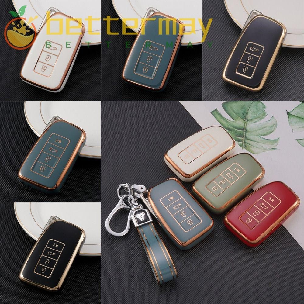 BETTER-MAYSHOW Key Cover, Key Protector TPU Car Key , 3/4 Buttons ...