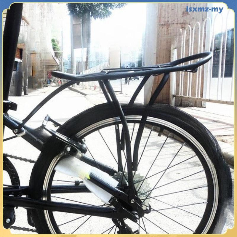 [LsxmzMY] 20 in Folding Bike Cargo Rack Rear Rack Tailstock Mounting ...