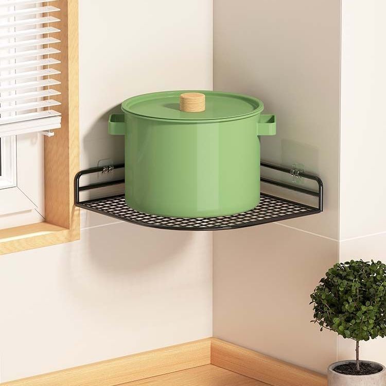 Kitchen Rack Storage Wall-Mounted Storage Rack Onion Ginger Garlic ...