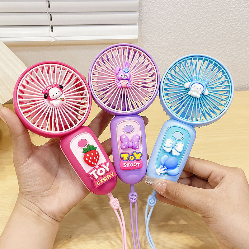 Handheld Fan Portable Portable Cute Cartoon Student Dormitory Desktop ...