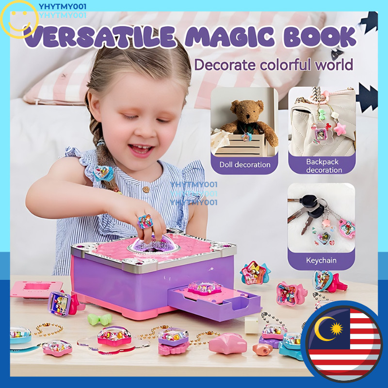 140PCS 3D Magic DIY Sticker Machine Children Handmade Creative ...