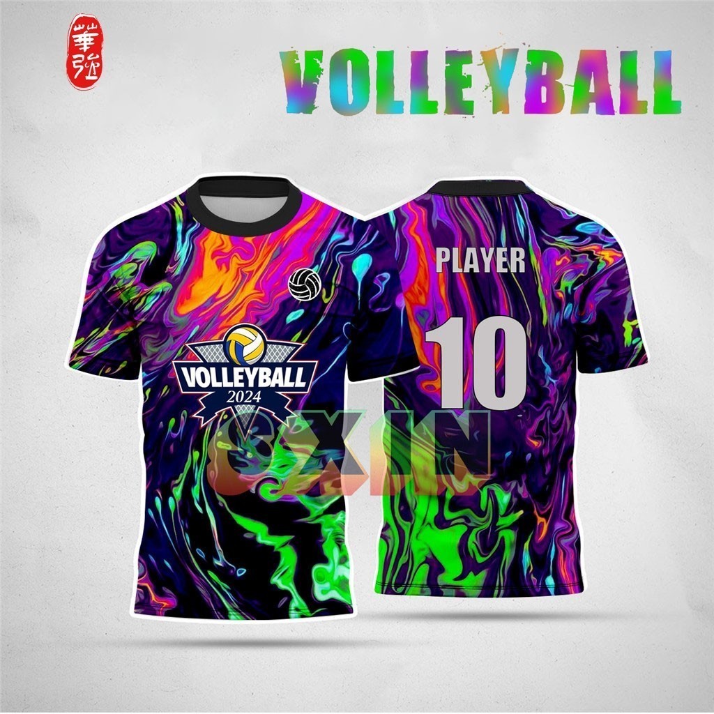 (Free customization)Volleyball Sublimation T shirt [NEW] VOLLEYBALL ...