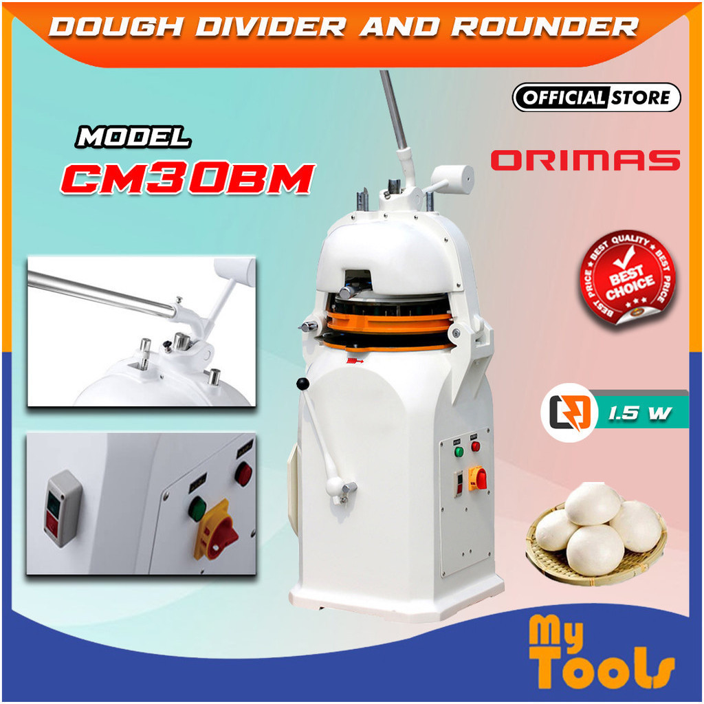 Mytools ORIMAS Dough Divider and Rounder CM30BM | Rounder Dough Bun | 1 ...