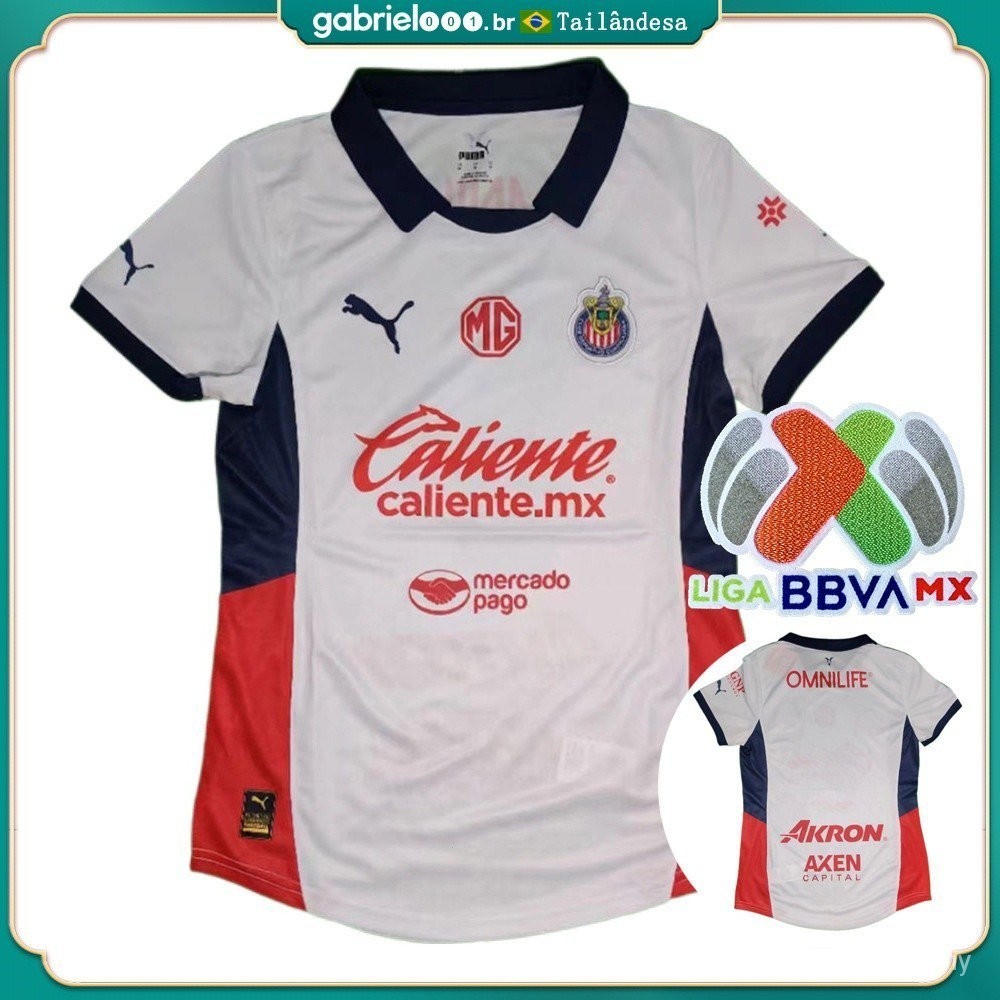 202425 Women Chivas Jersey Guadalajara visit soccer Jersey EUFT