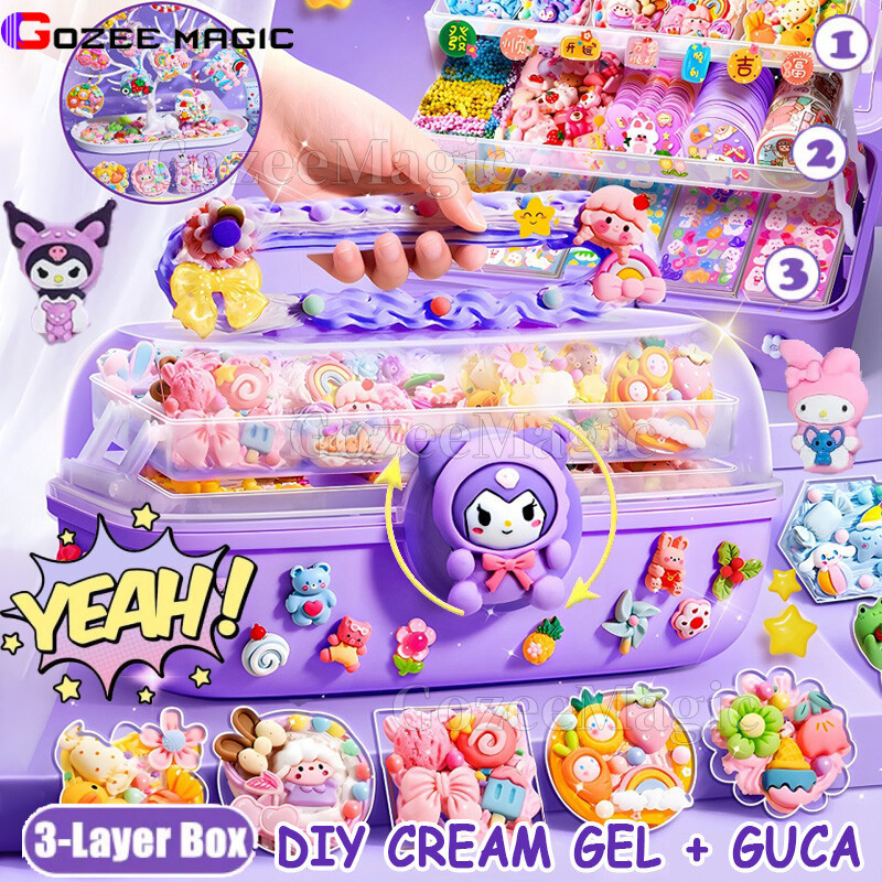 826pcs Full Set Guka Sticker CUCKOO Material Package DIY Kuromi Melody ...