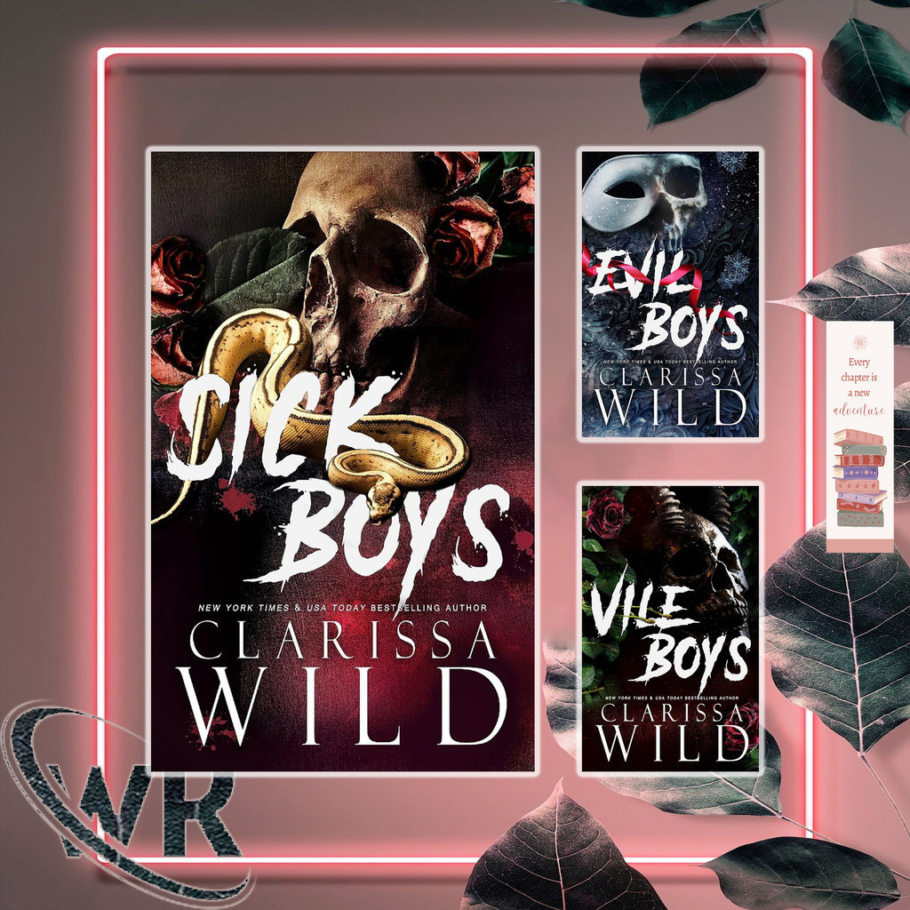 Spine Ridge University (3 books) Sick Boys | Evil Boys | Vile Boys By ...