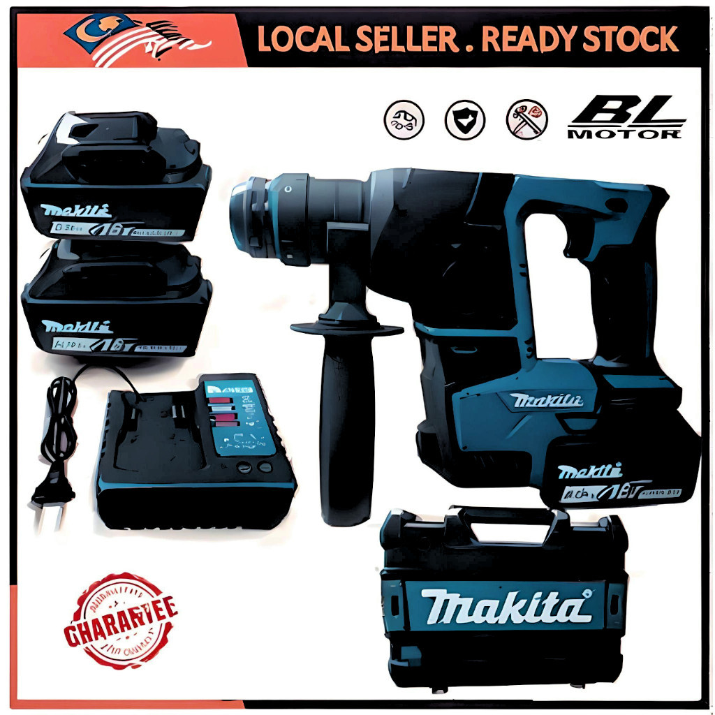 Brushless Electric Hammer Drill Multifunctional Rotary Cordless ...