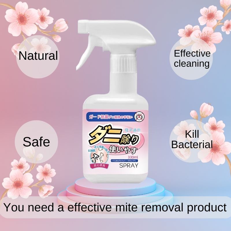 330ML Dust Mite Control Spray Mites Removal spray Bed Bug Dust Mite Remover Bedbugs Killer Spray