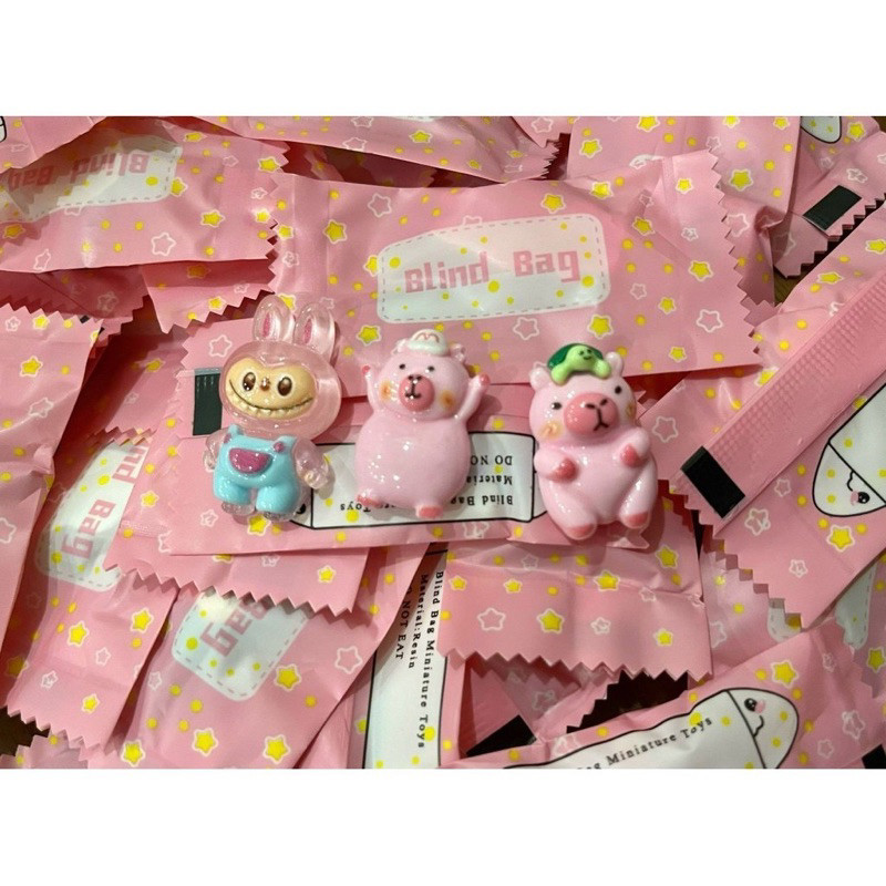 Blind bag - Secret Candy - Labubu Skullpanda mini Blind bag inside with ...