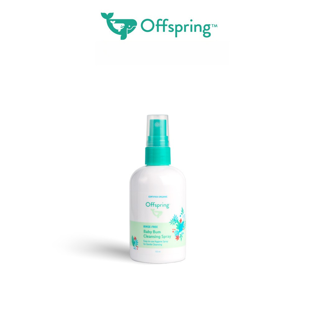 Offspring Organic Rinse-Free Baby Bum Cleansing Spray (100ml) | Shopee ...