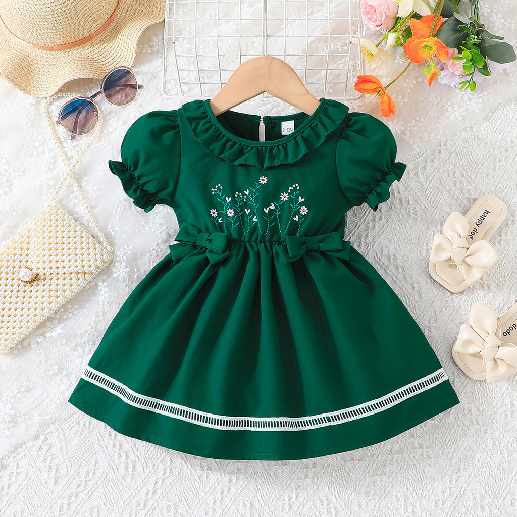 Dress Baby Girl Newborn 3-24Months Birthday Baju Gaun Budak Perempuan ...