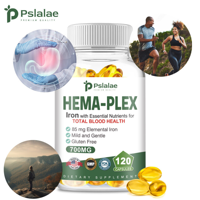 Pslalae Hema Plex Iron Supplement 700 Mg Multivitamins And Minerals Erythropoiesis Shopee 9570