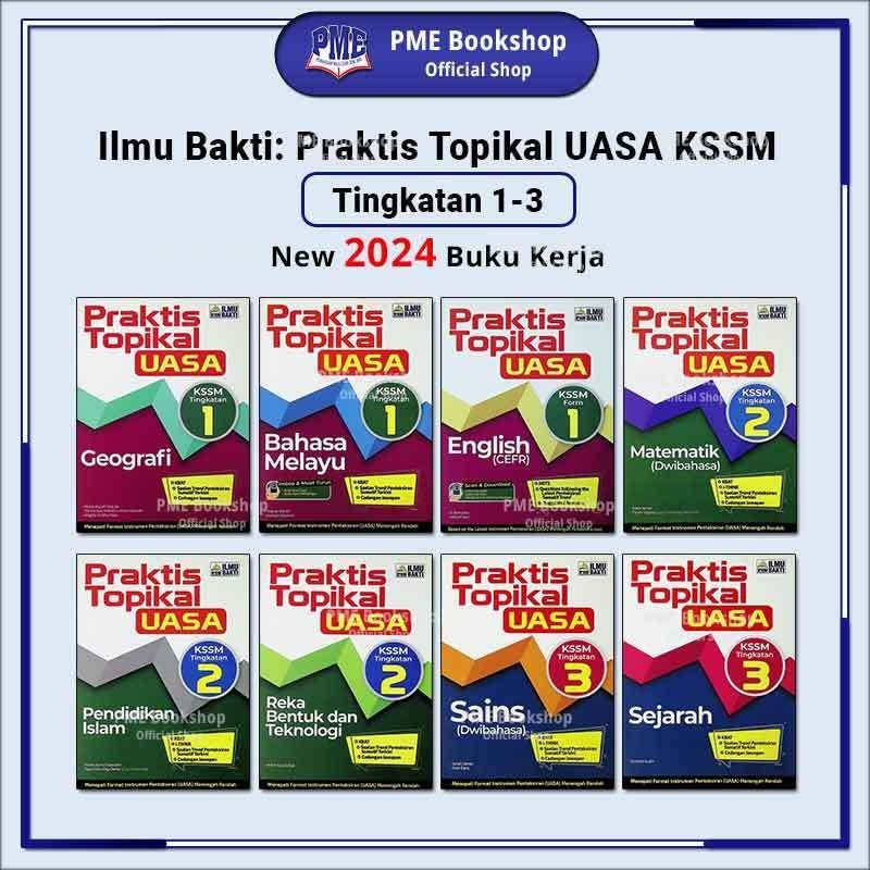 [PME Bookshop] (2024) Ilmu Bakti: Praktis Topikal UASA KSSM Tingkatan 1 ...