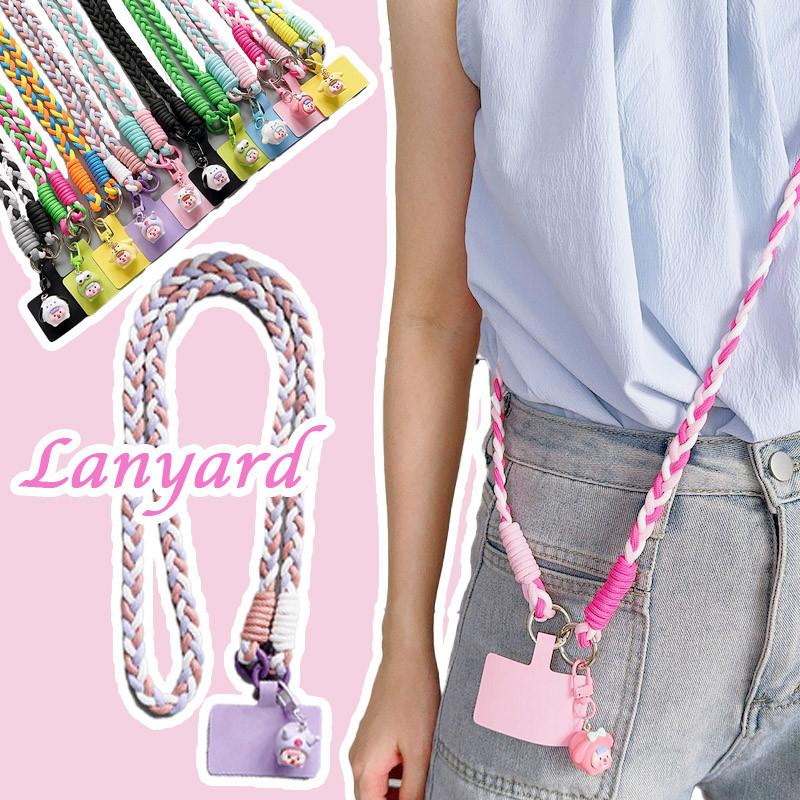 Creative Cartoon Mobile Phone Universal Lanyard Crossbody Long Rope ...
