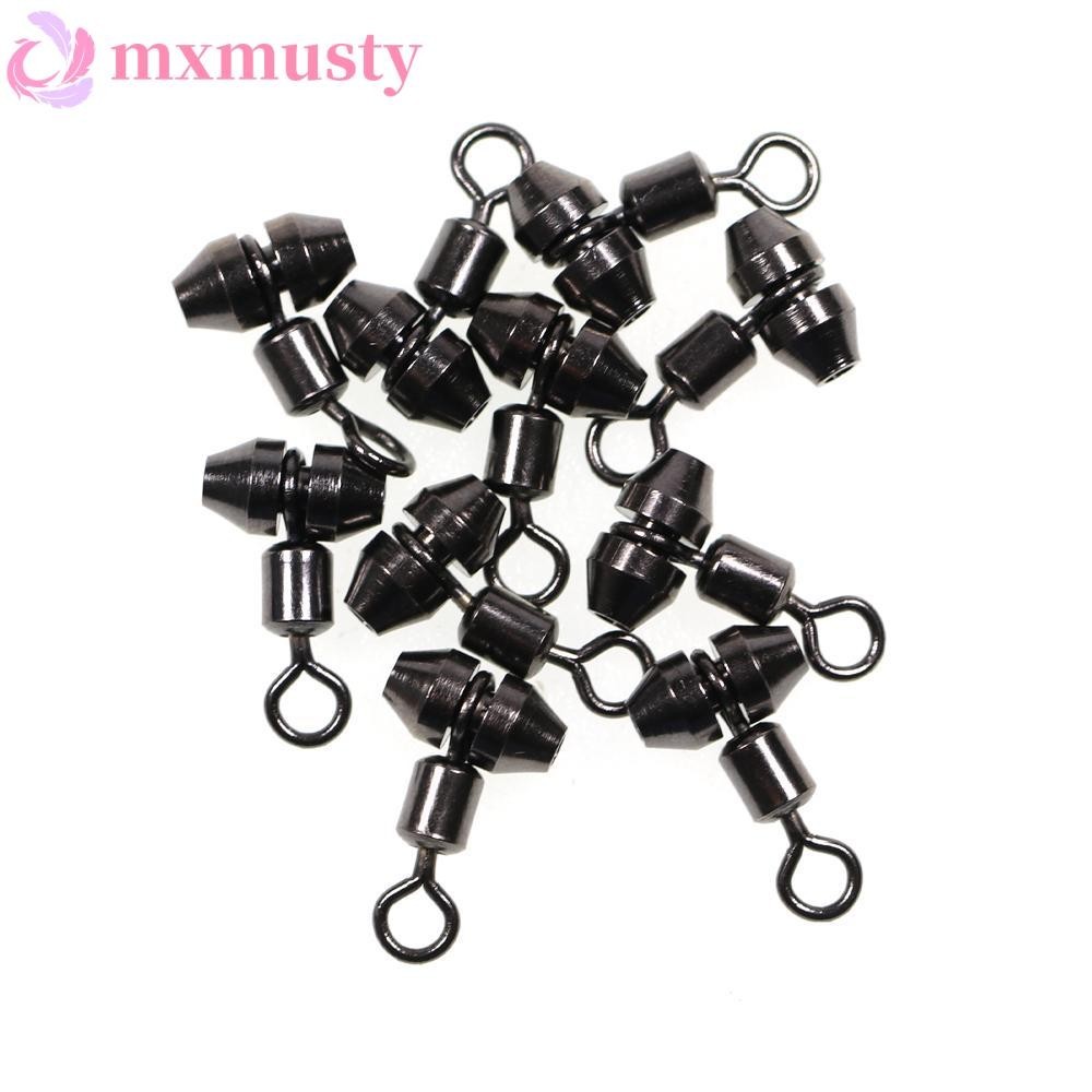 MXMUSTY 3 Way Fishing Swivels For Carp 360° Rotation Saltwater Barrel ...