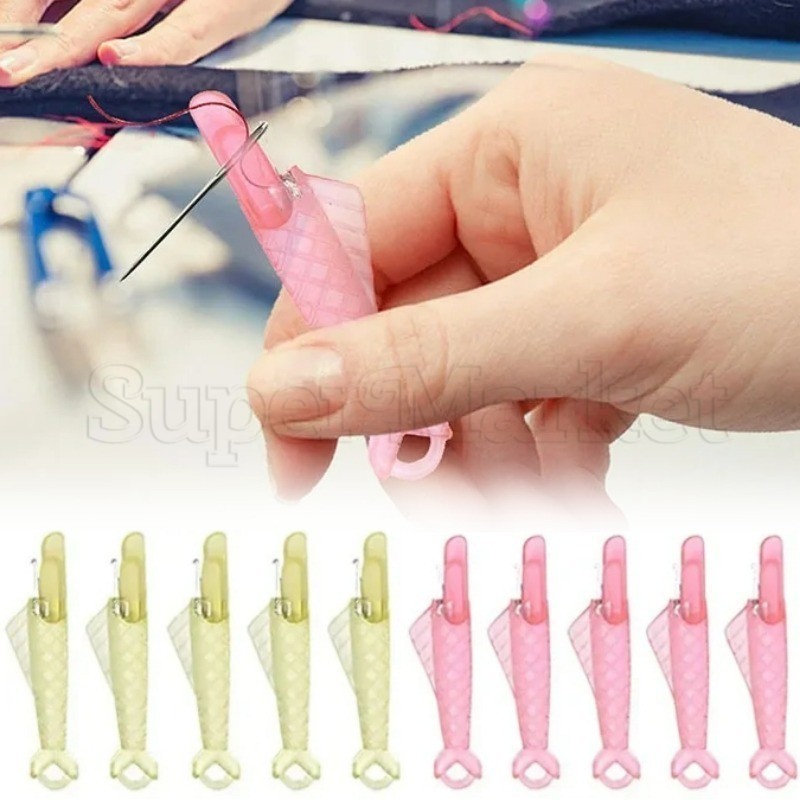 [ Featured ] Mini Fish Needle Threader with Hook - Needle Stitch ...