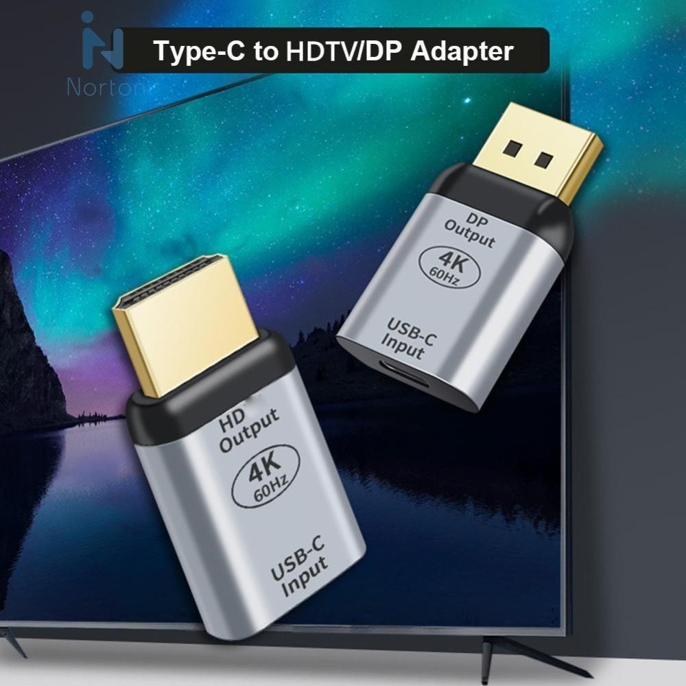 USB Type C to HDMI-compatible DisplayPort Adapter 4K 60Hz Female to ...