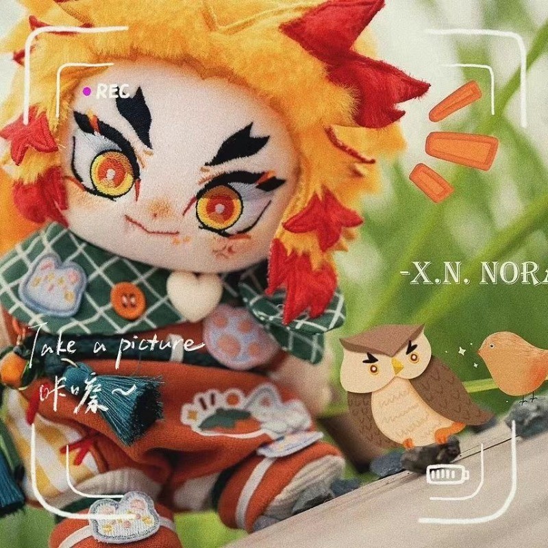 20cm Demon Layer Kimetsu No Yaiba Rengoku Kyoujurou Handsome Captain ...