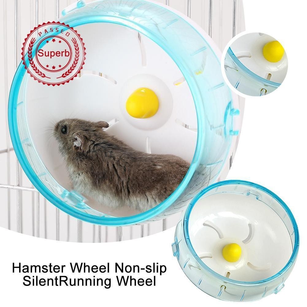 View of Silent Running Wheel For Hamsters Noiseless Exercise Wheel | Shopee ...