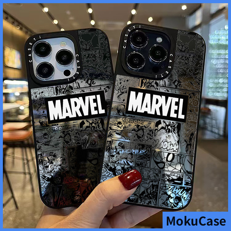 Casing iPhone 11 12 13 14 15 16 Pro Max Creative American cartoon