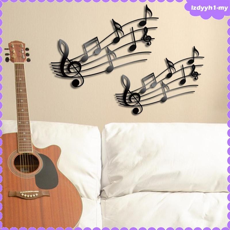 [JoyDIY] Music Note Wall Hanging Ornament Iron Ornament Decorative for ...