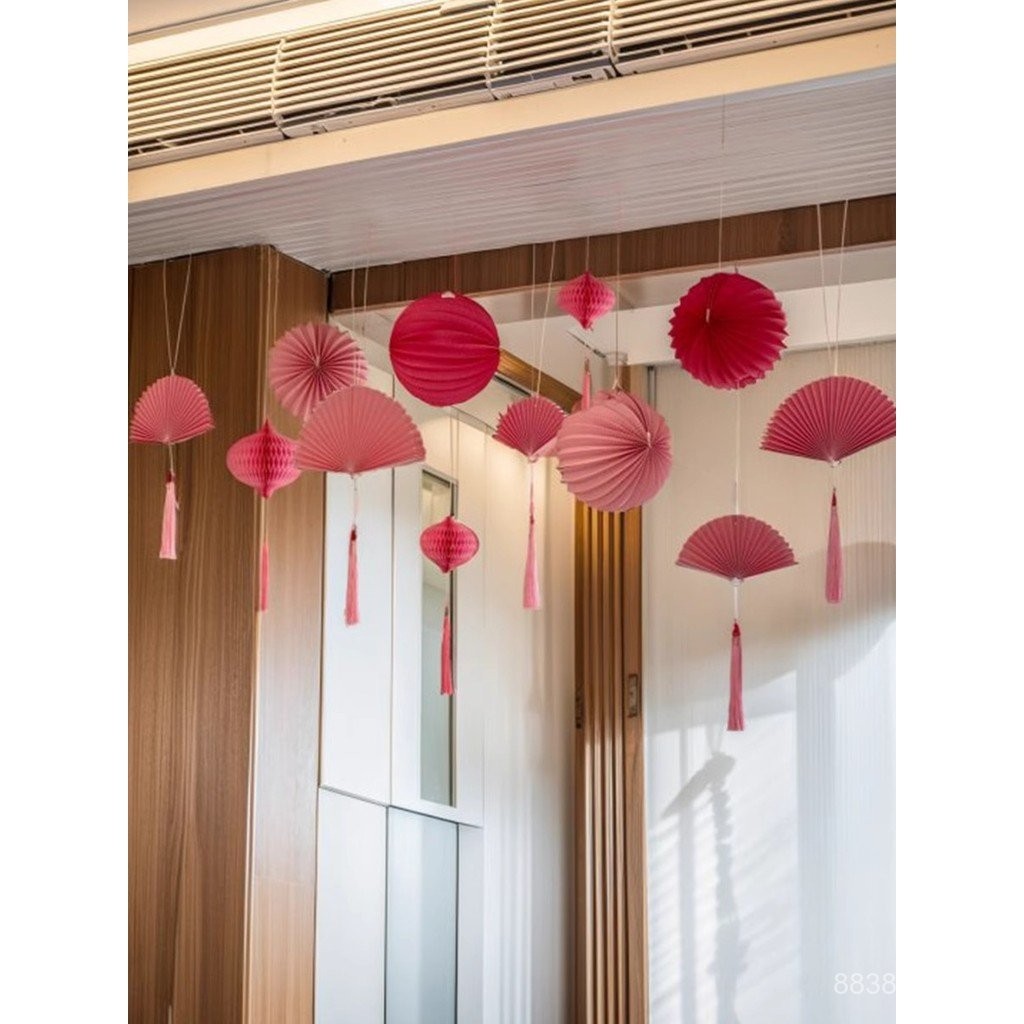 Hiasan Bilik Perkahwinan Gantung Rama-rama Gaya Minimalis Dinding Latar ...