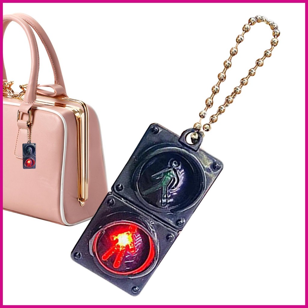 Traffic Light Key Ring Car Keychains Backpack Pendant Traffic Light ...