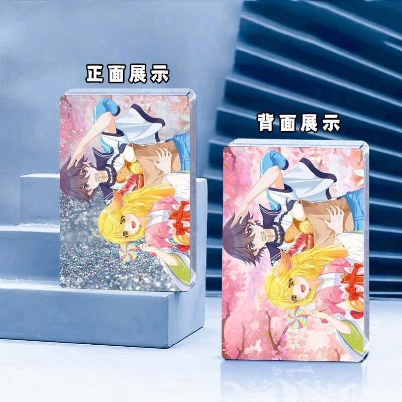 狐妖小红娘苏苏涂山红红白月初流麻流沙麻将亚克力砖国漫摆件礼物Fox Demon Little Red Girl Su Sutu