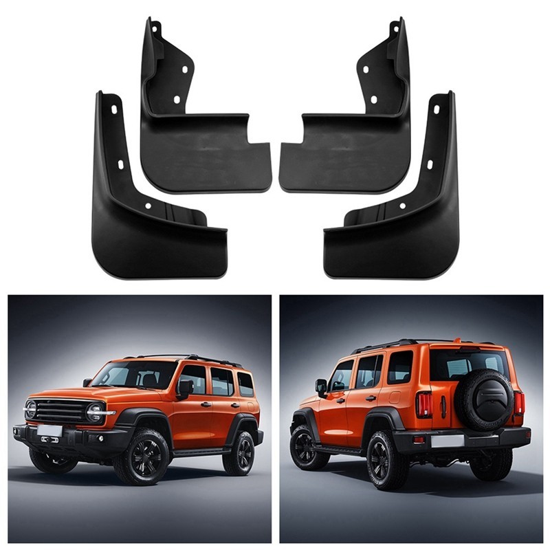 Garde Boue Auto Mud Defender 4PCS Splash Guard, Mud Guard, Fender