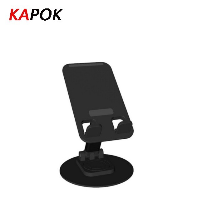KAP Foldable Phone Stand, Mobile Stand With 360° Rotating Metal Base ...