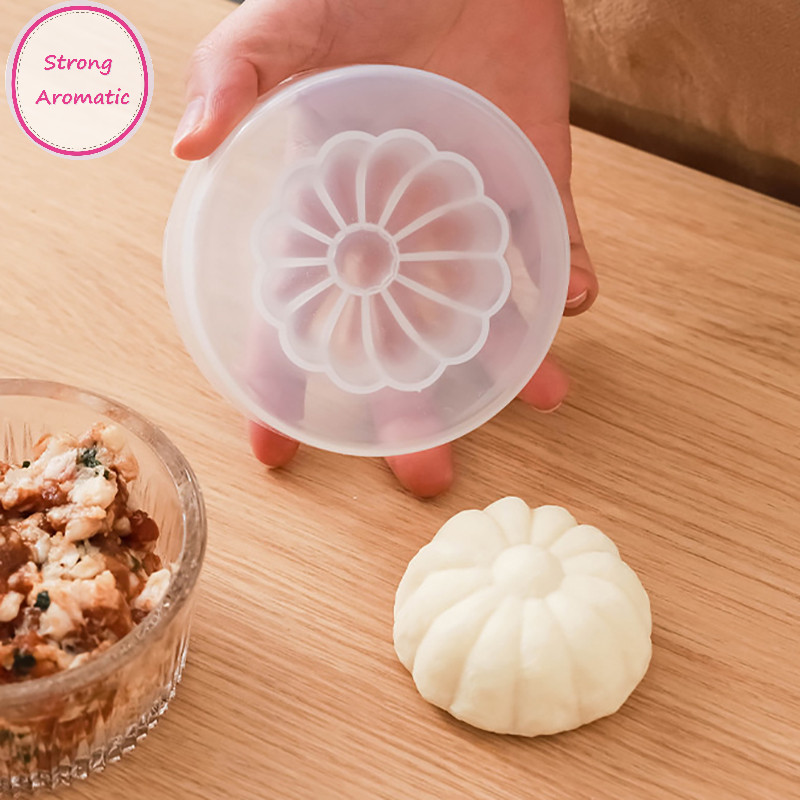 STRO Steamed Stuffed Bun Maker Chinese Baozi Dumpling Moon Cake Mold ...